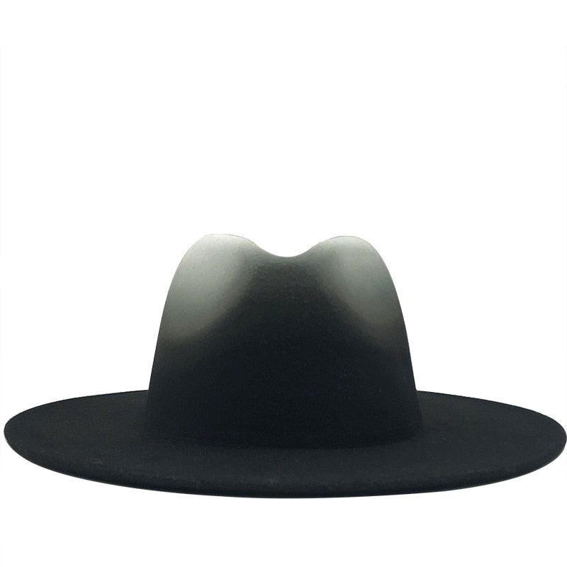 LIALOS Fedora Hat in Black