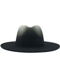 LIALOS Fedora Hat in Black