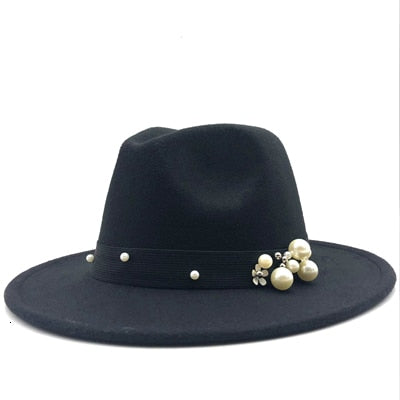 SEVYN Fedora Hat in Black