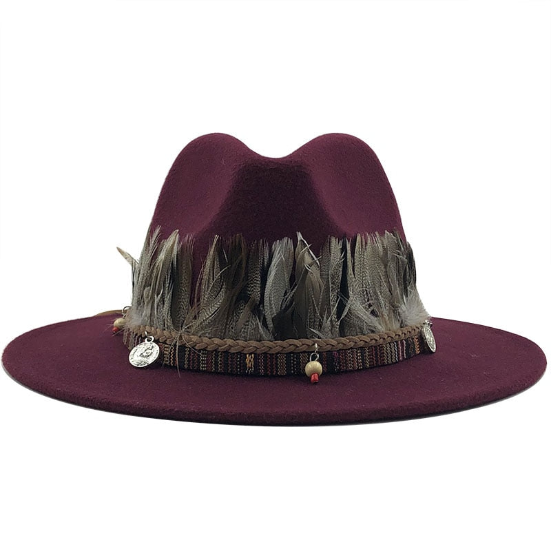 RUBY Fedora Hat
