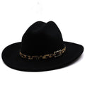 TENILLE Fedora Hat in Black