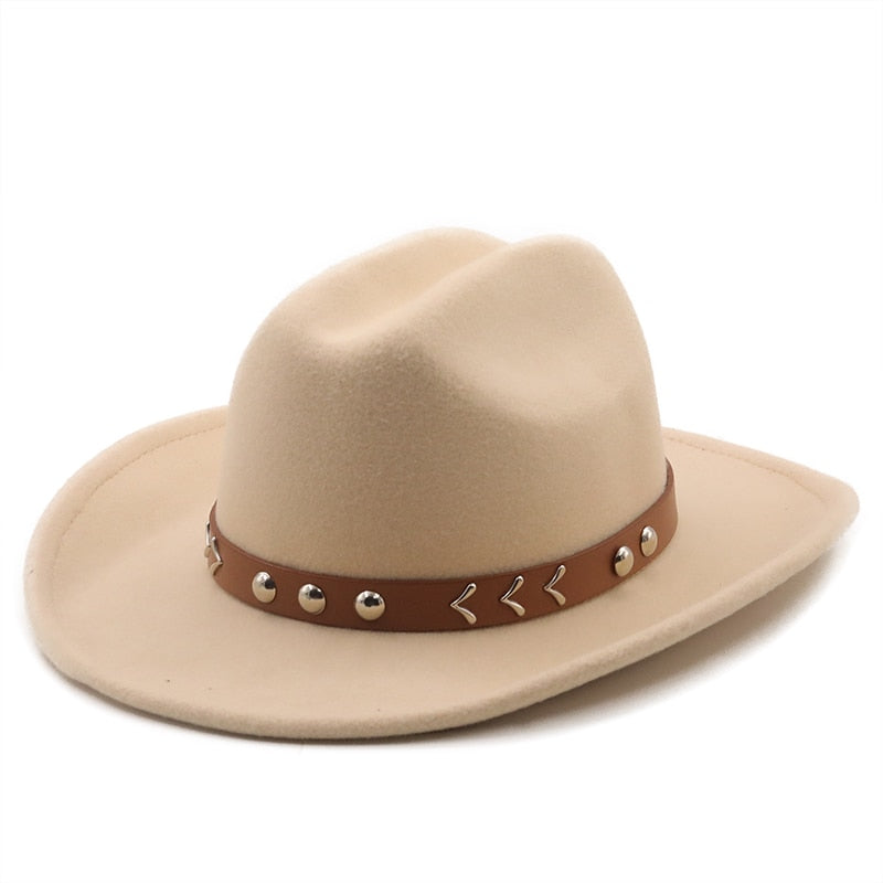 MAGNUS Men's Felt Cowboy Hat