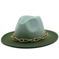 HADEN Fedora Hat in Green
