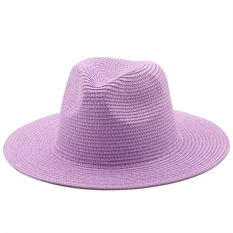 TORA Fedora Hat in Taro Purple