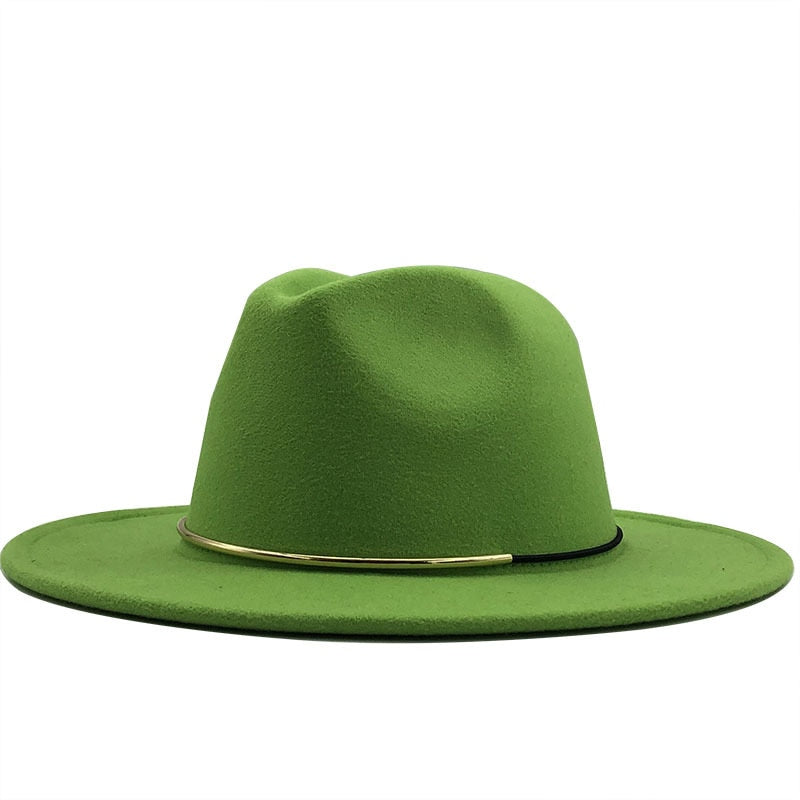 LUDWIG Men's Felt Fedora Hat