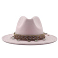 MAEVELY Fedora Hat in Pink