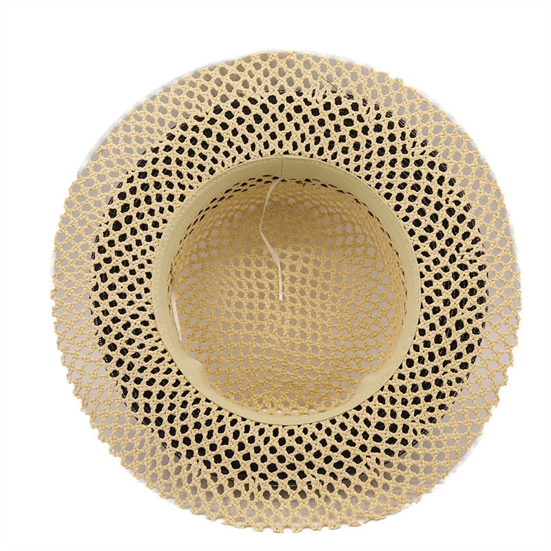 NIRVANA Straw Boater Hat