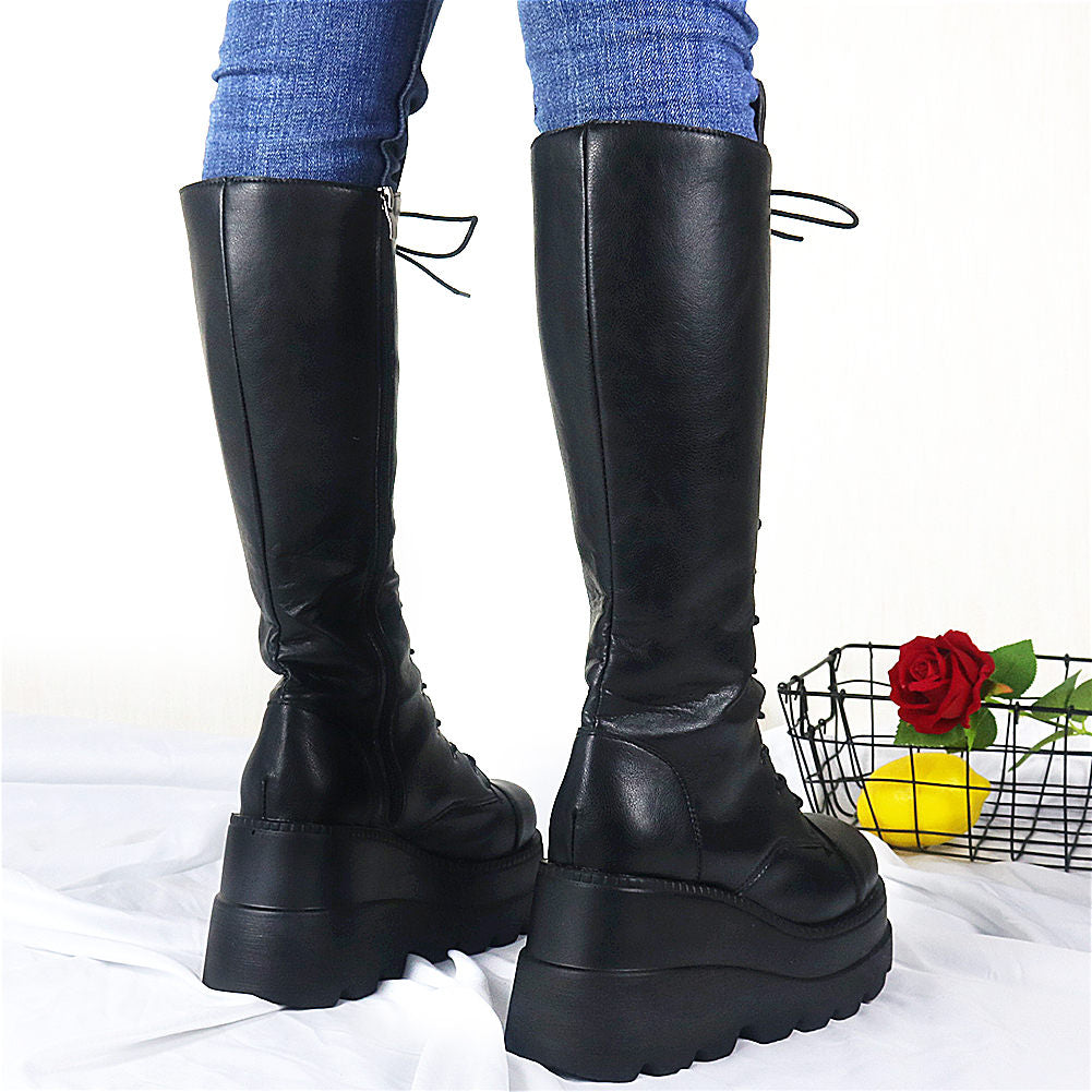 HYSTIE Knee-High Boots