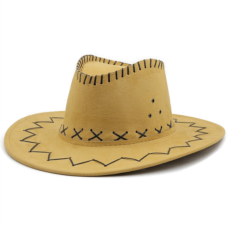 OLAF Men's Felt Cowboy Hat in Tan