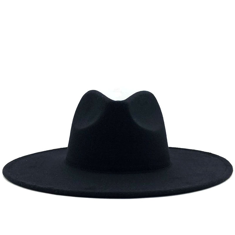 TIARA Fedora Hat in Black