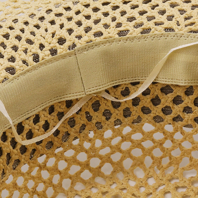 NIRVANA Straw Boater Hat