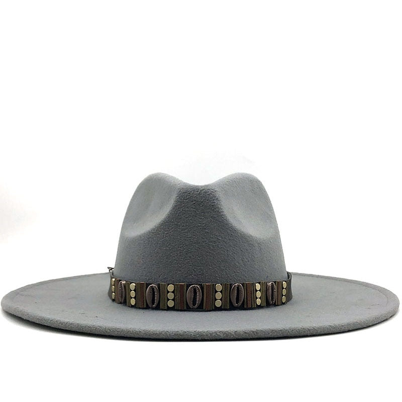 TORIA Fedora Hat in Gray