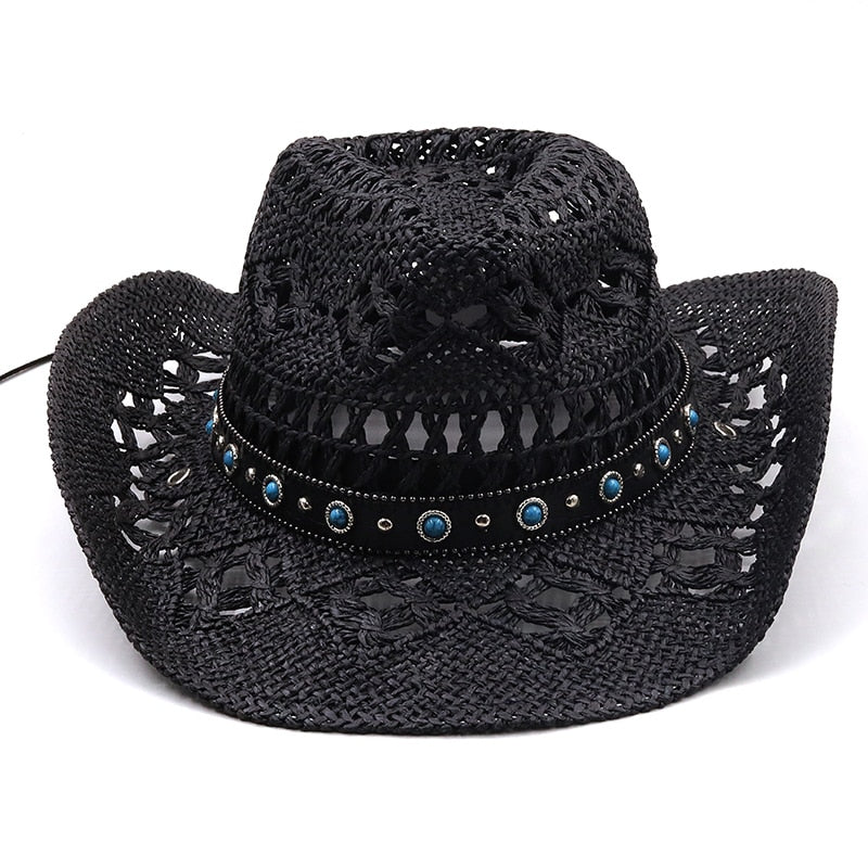 ROYOKA Cowboy Hat in Black