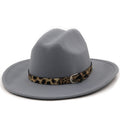 AYLA Fedora Hat in Grey