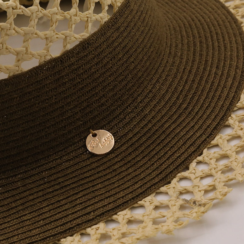 NIRVANA Straw Boater Hat
