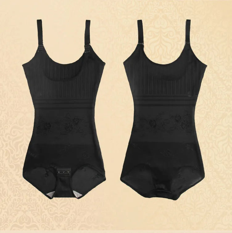 SHPWR-8 Sheer Lace Tummy Control Shapewear