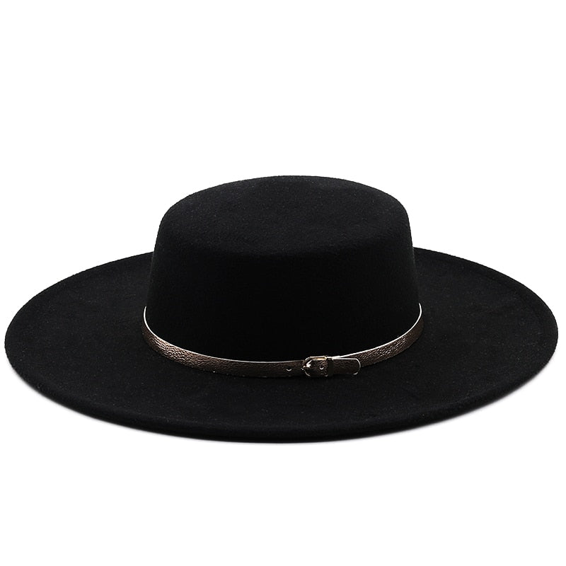 ADELE Fedora Hat in Black