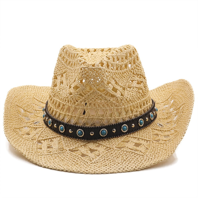 ROYOKA Cowboy Hat in Beige