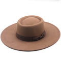 MARTINA Fedora Hat in Brown