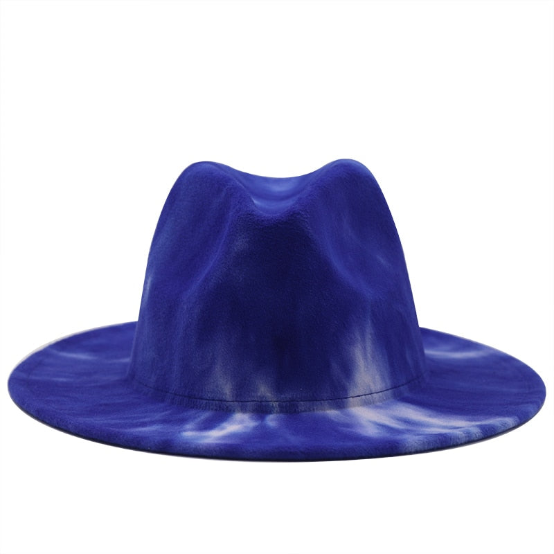 KAIRE Fedora Hat in Blue