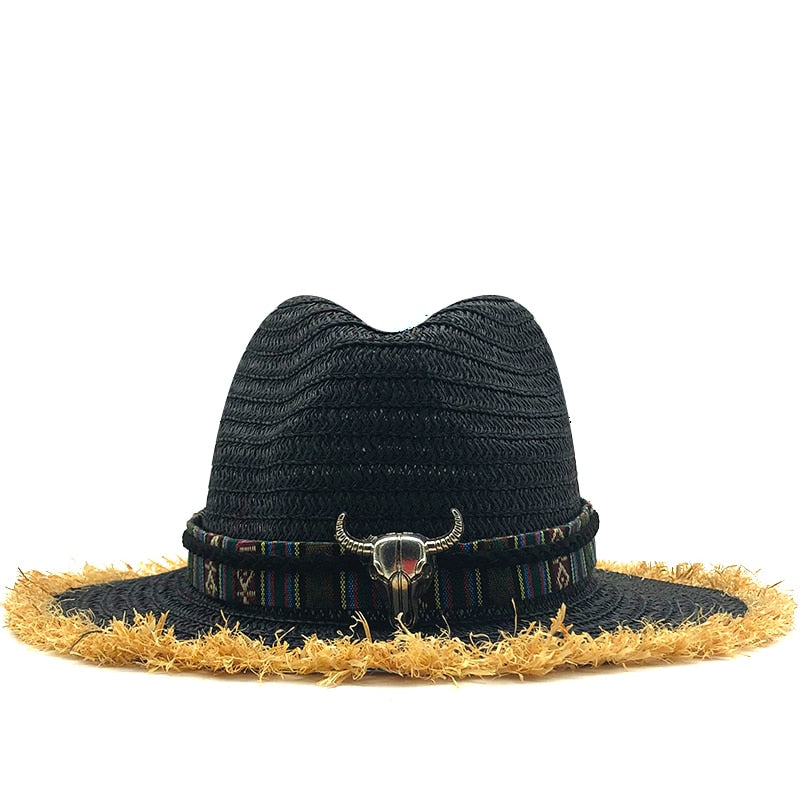 ENCIAH Fedora Hat in Black