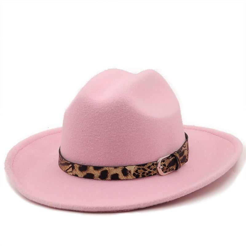 AYLA Fedora Hat in Pink