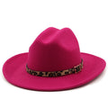 TENILLE Fedora Hat in Rose