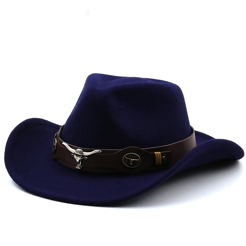 EDWIN Men's Felt Cowboy Hat