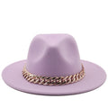 ESTELLA Fedora Hat in Taro Purple