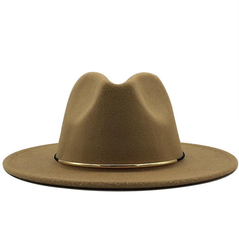 LUDWIG Men's Felt Fedora Hat