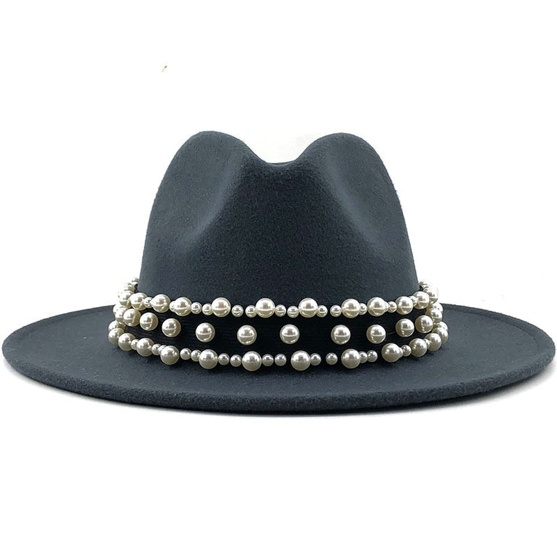 RAYNE Fedora Hat in Deep Grey