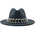 RAYNE Fedora Hat in Deep Grey