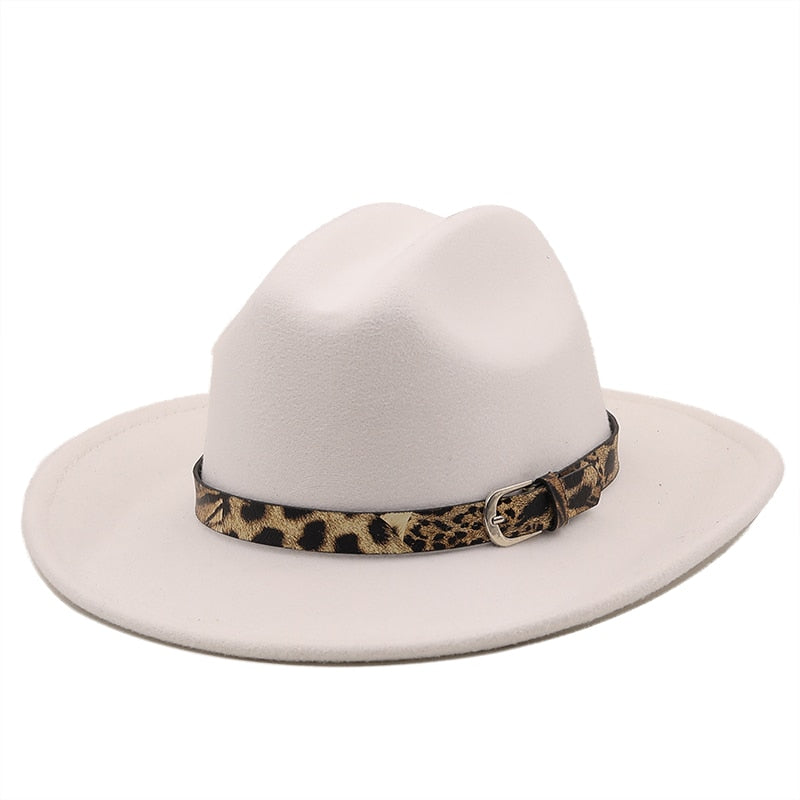 AYLA Fedora Hat in White