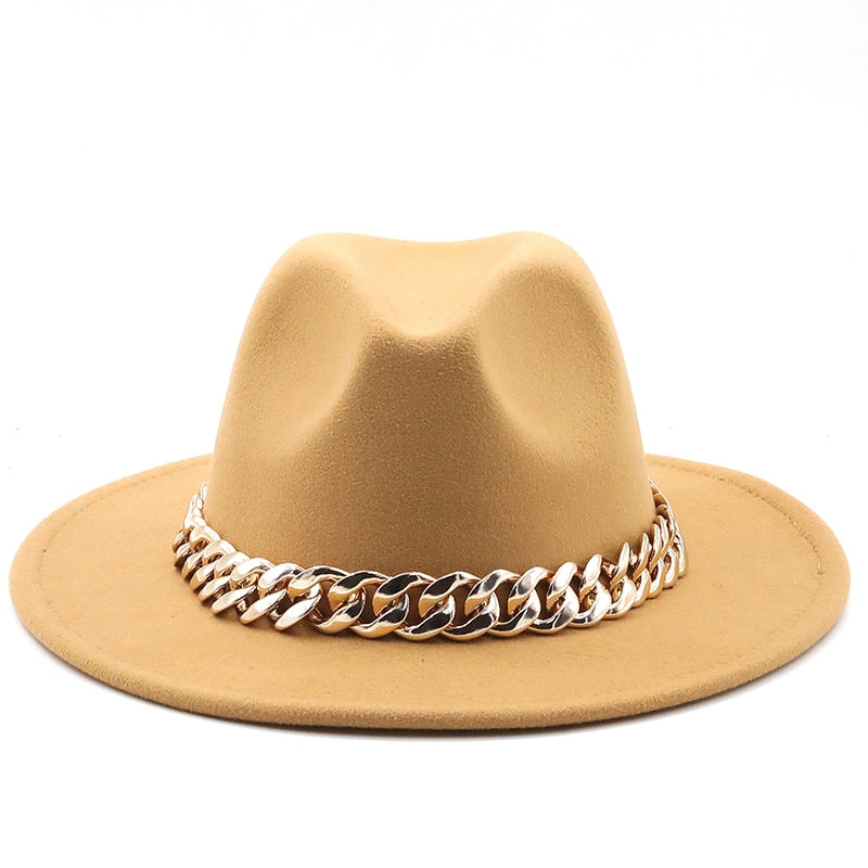 ESTELLA Fedora Hat in Tan