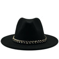 ARIELLA Fedora Hat in Black