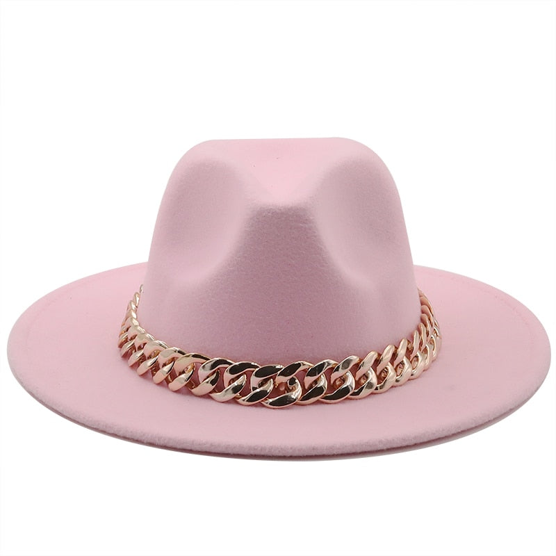 ESTELLA Fedora Hat in Pink