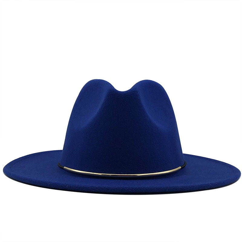 LUDWIG Men's Felt Fedora Hat