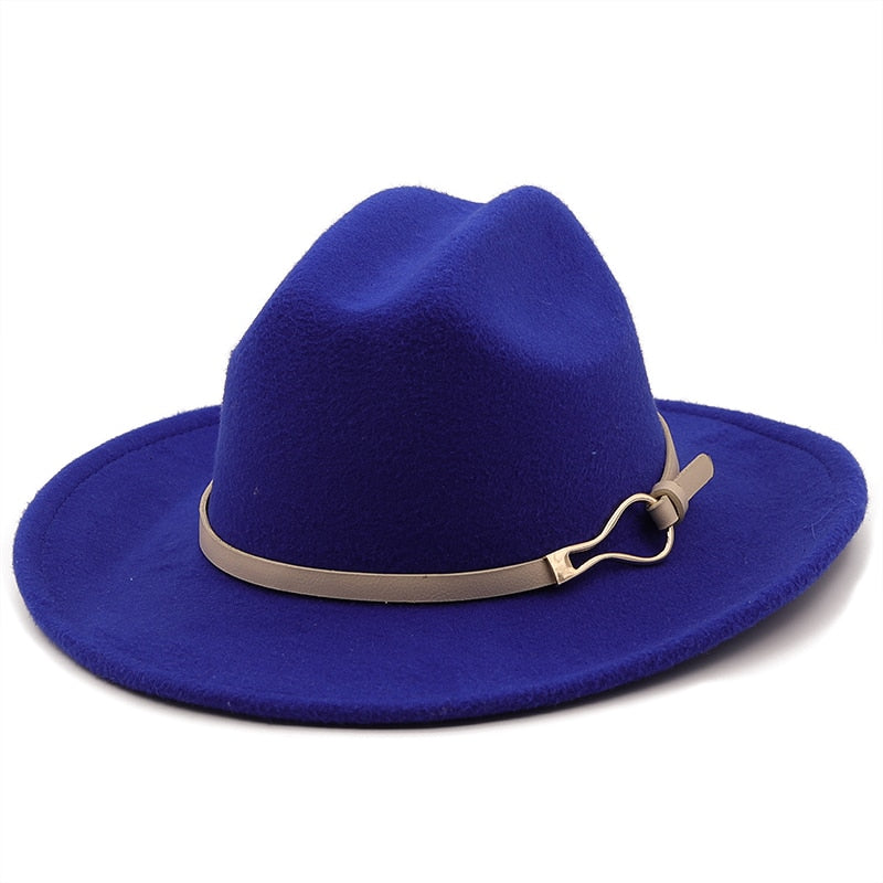 EDMUND Men's Felt Fedora Hat
