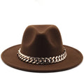 ESTELLA Fedora Hat in Brown