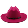 GEORGE Men's Felt Fedora Hat in Rose