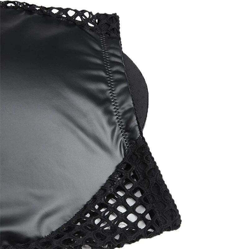 SHPWR-16 Synthetic Leather Butt Enhancer Underwear