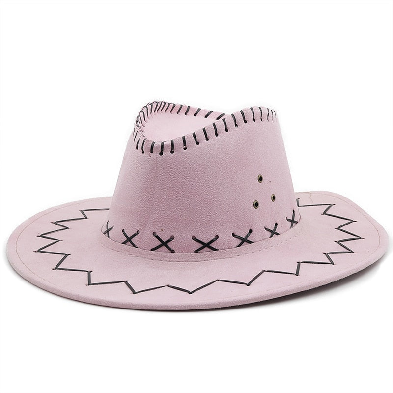 OLAF Men's Felt Cowboy Hat in Pink