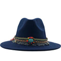ERIN Fedora Hat in Navy