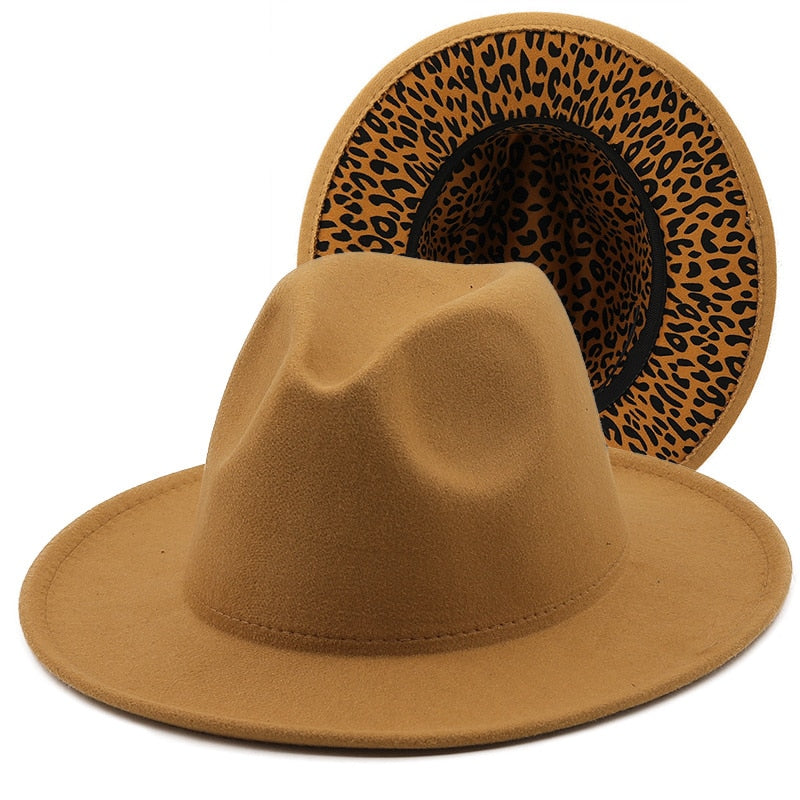 ELENI Fedora Hat in Tan