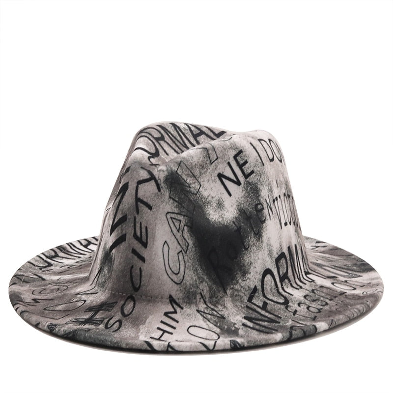 VIVIANA Fedora Hat in Gray