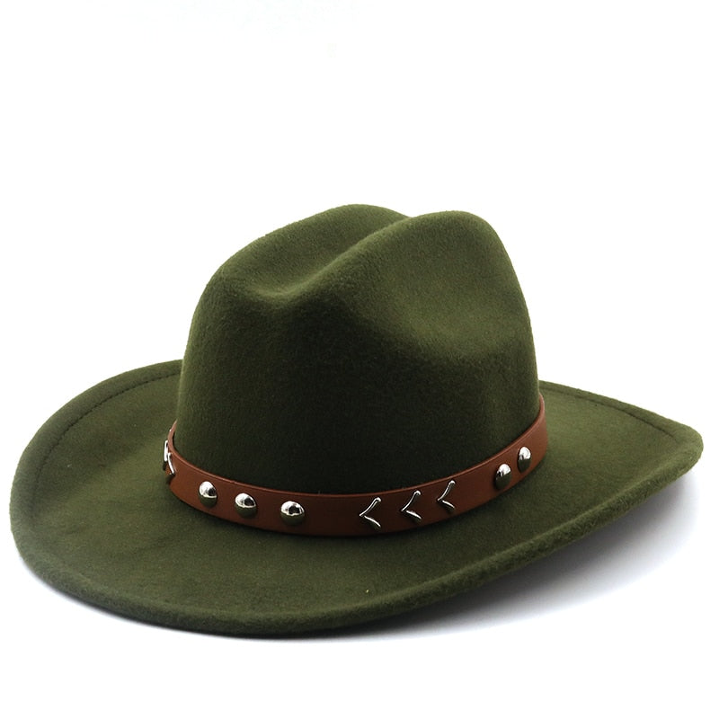 MAGNUS Men's Felt Cowboy Hat