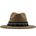 ALAIA Fedora Hat in Light Khaki