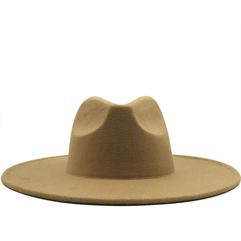 TIARA Fedora Hat in Light Khaki