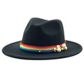 YESNIEA Fedora Hat in Black