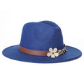 ELOISE Fedora Hat in Blue